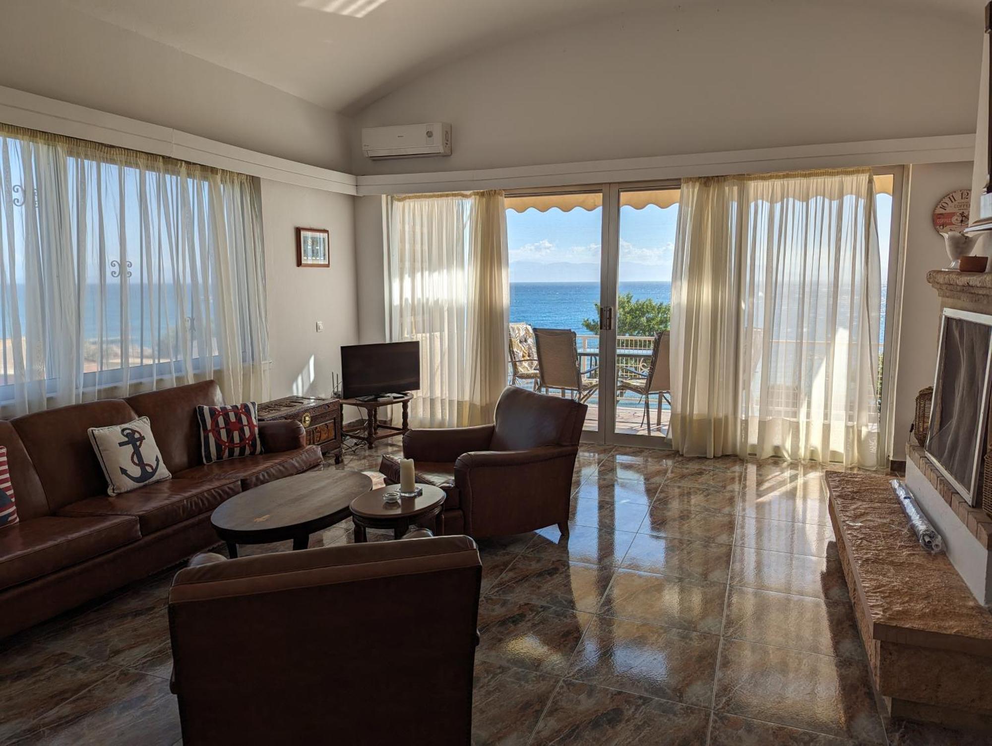 Sea View Apartment With Swimning Pool Mesongí Exteriér fotografie